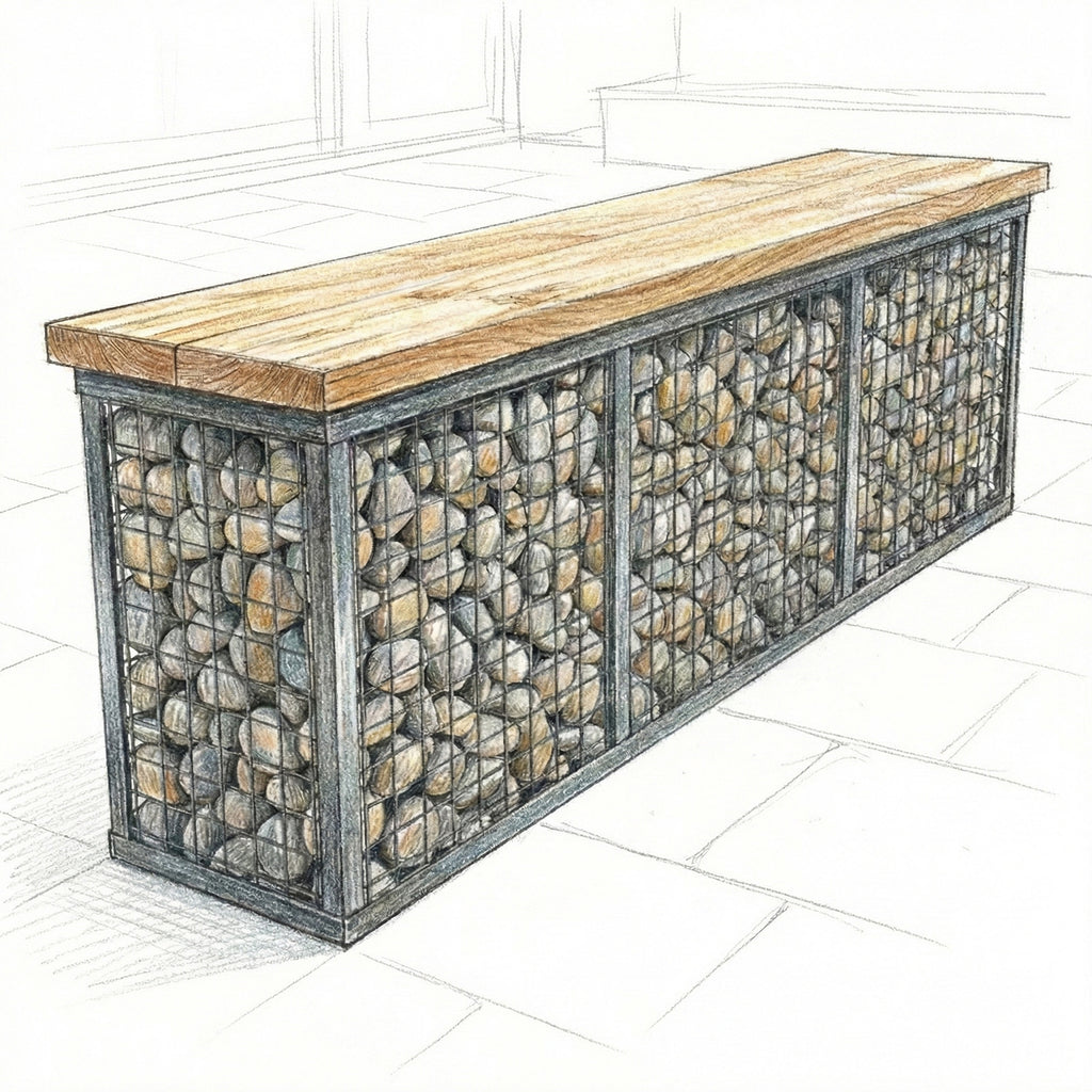 Gabion Benches